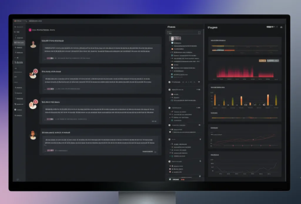 Interface avancée de chatbot IA
