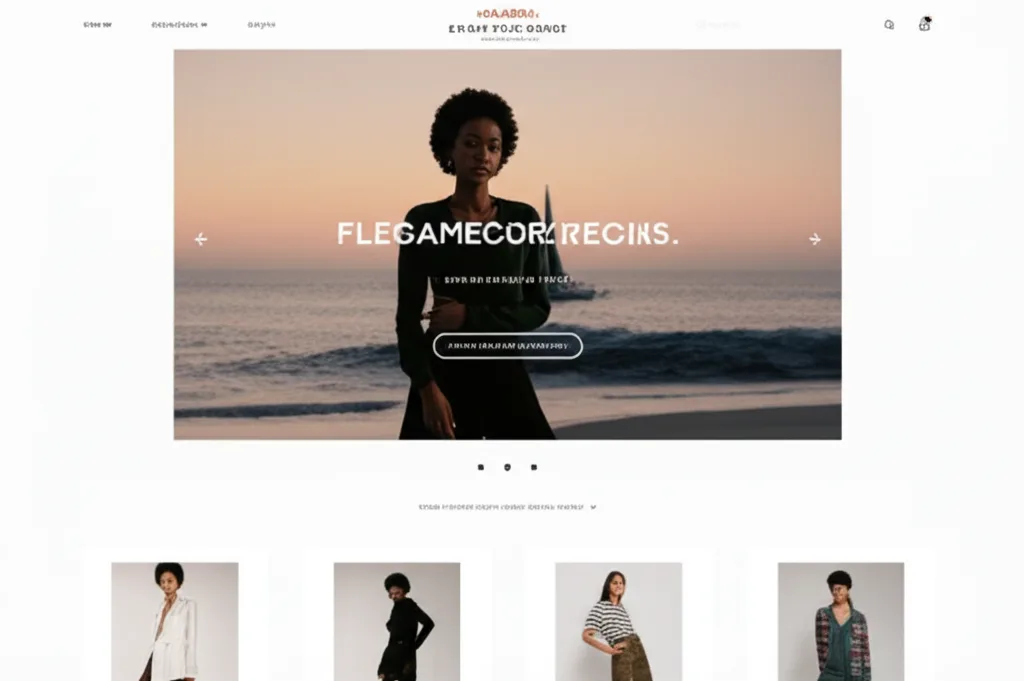 Boutique mode Webflow