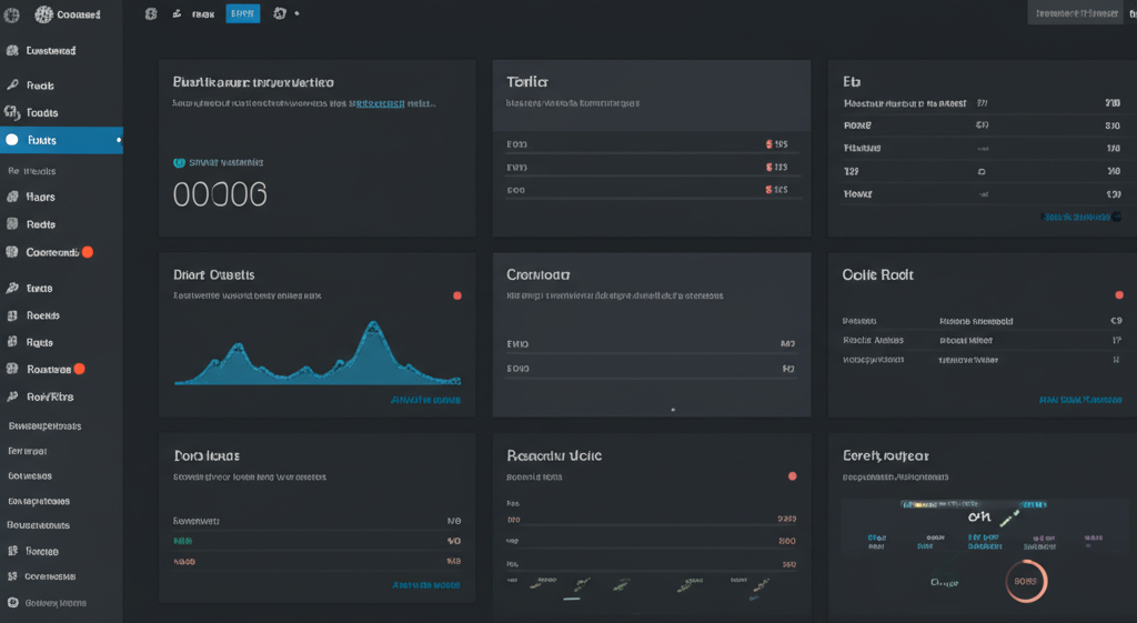 Dashboard WordPress moderne
